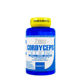 Yamamoto Nutrition ZMA + Cordyceps supplement bottle with zinc, magnesium, and vitamin B6 for improved recovery.
